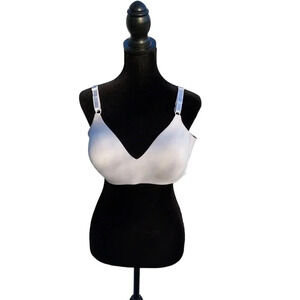 Warners Womens White Bra 38C